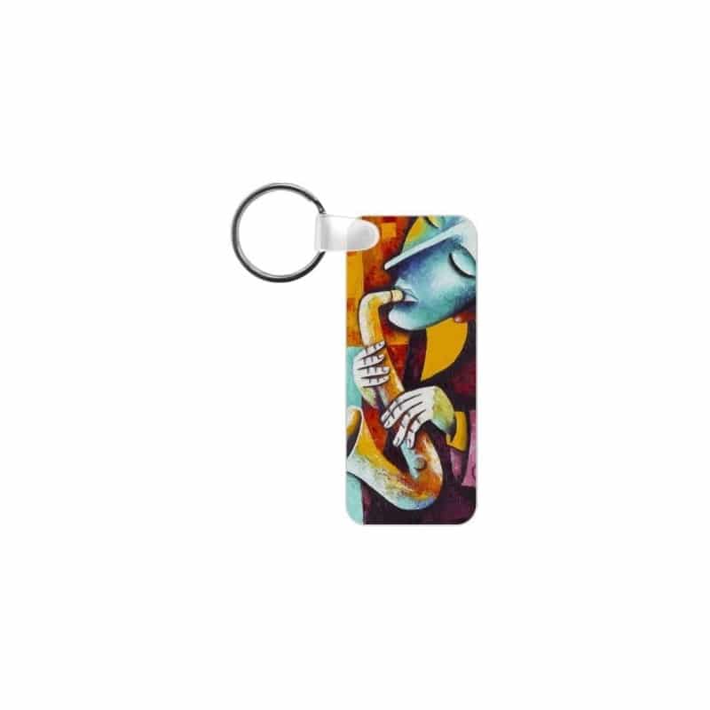 Porte clef rectangulaire (fibre de verre)