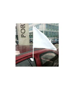 Drapeau de voiture avec tige de fixation