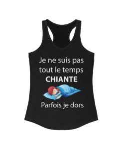 T-shirt je ne suis pas chiante