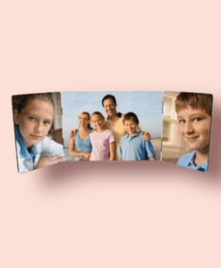 Cadre Articulé - Triple Images à personnaliser