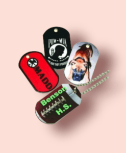 Plaque militaire 2 faces